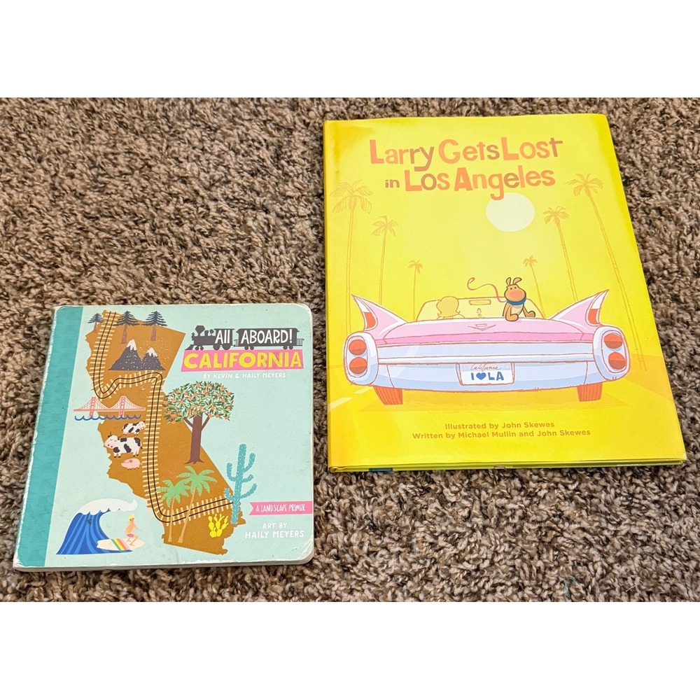 Scholastic-All Aboard California & Larry Gets Lost in Los Angeles